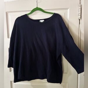 J Jill navy sweater